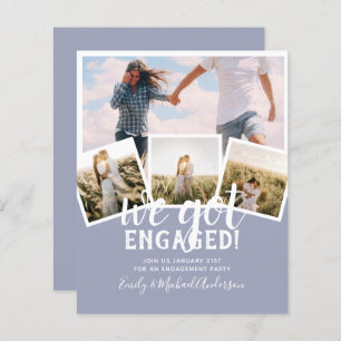 BUDGET Modern PHOTO ENGAGEMENT Announcement