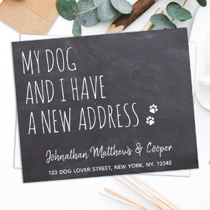 Budget My Dog & I New Address We Moved Dog Moving