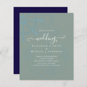BUDGET Nautical Ships Wheel Wedding