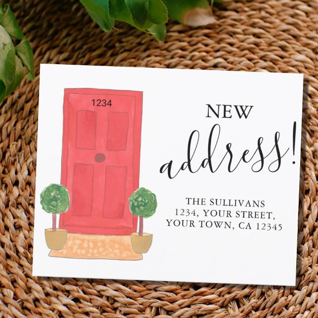 Budget New Address Front Door Moving Announcement (Creator Uploaded)