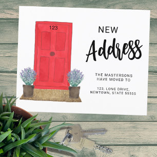 Budget New Address Moving Announcement