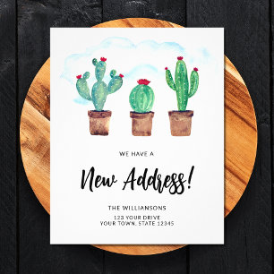 Budget New Address Moving Announcement  Flyer