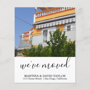 Budget New Home Photo Announcement Card