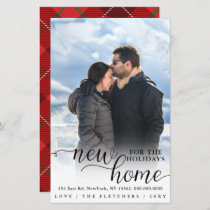 Budget New Home Photo Moving Holiday Card