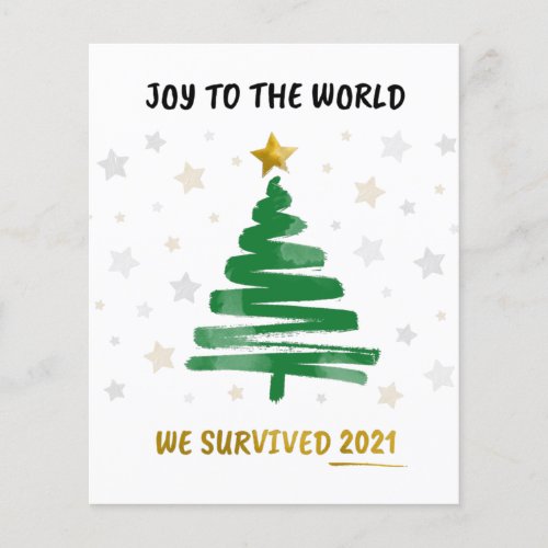 Budget New Year 2021 Holiday Card