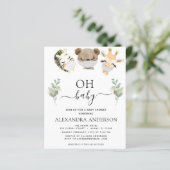 Budget Oh Baby Shower Woodland Eucalyptus (Standing Front)