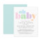 Budget Oh Baby Virtual Baby Shower Invitation