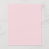 Budget Pastel Pink Rainbow Virtual Baby Shower (Back)