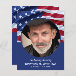 Budget Patriotic Celebration Of Life Flag Memorial