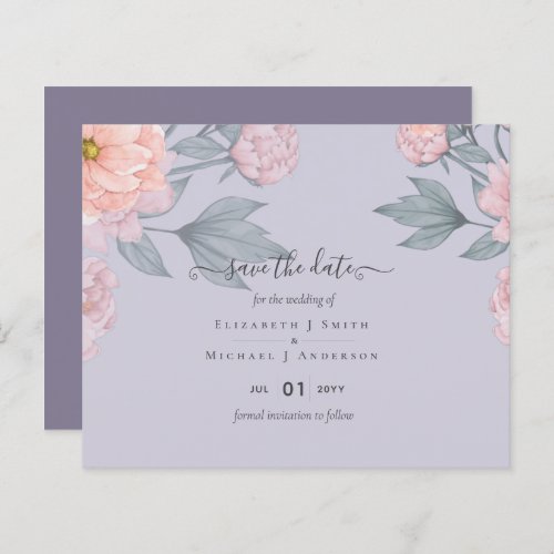 BUDGET  PEONIES Pink Sage Peach Wedding