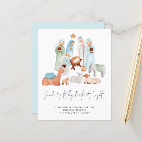 Budget Perfect Light We 3 Kings Holiday Card