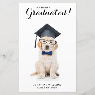 Budget Personalized Puppy Dog Graduate Graduation