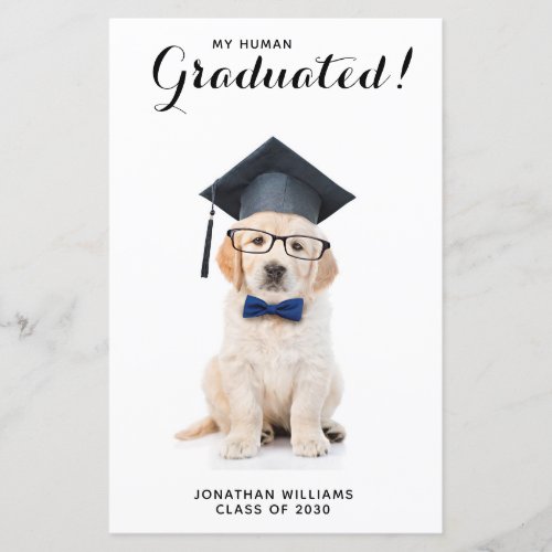 Budget Personalized Puppy Dog Graduate Graduation