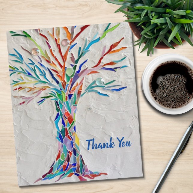 Budget Personalized Tree of Life Thank You Card (Creator Uploaded)