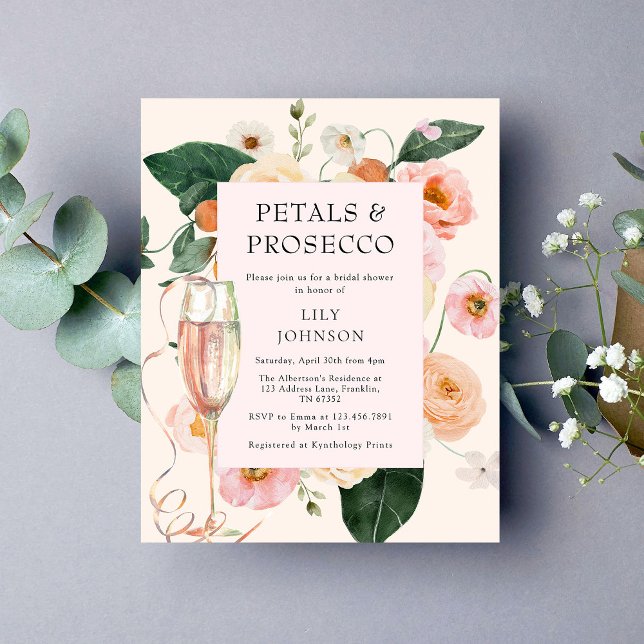 Budget Petals & Prosecco Floral Bridal Shower (Creator Uploaded)