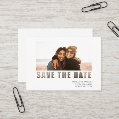 Budget Photo All in One QR Code Wedding Invitation