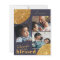 Budget photo collage family Christmas Holiday card