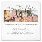 Budget PHOTO Collage Save The Dates Wedding