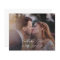 Budget photo elegant script wedding save the date