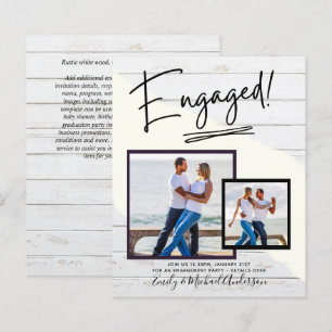 BUDGET PHOTO ENGAGEMENT Invite Announcement SCRIPT