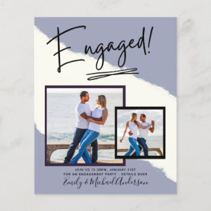 BUDGET PHOTO ENGAGEMENT Invite Announcement SCRIPT