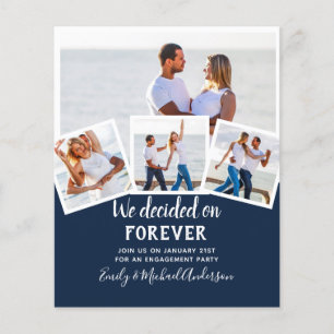 BUDGET PHOTO ENGAGEMENT INVITE - any color  Flyer