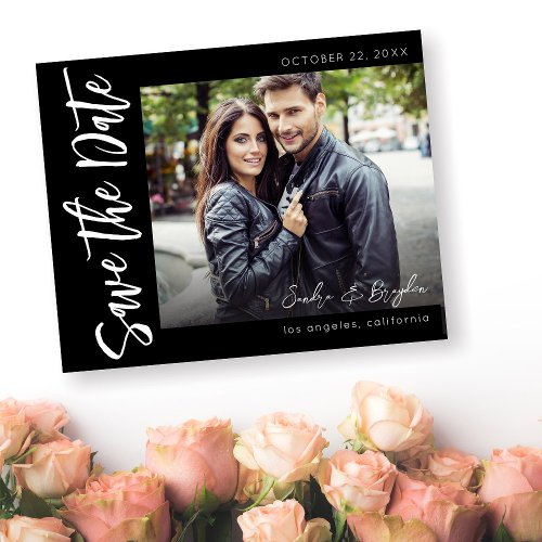 Budget Photo H MOD Chic 5 Save the Date Flyer