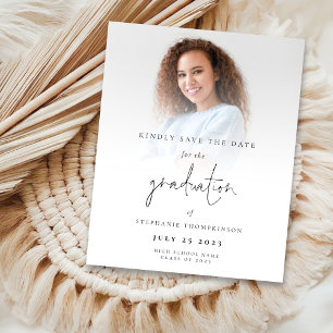 BUDGET Photo Overlay 2025 Graduate Save The Date