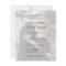 Budget photo overlay modern wedding invitation