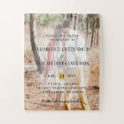 Budget PHOTO OVERLAY Wedding Invite Modern