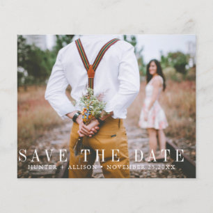 Budget Photo Save the Date Flyer