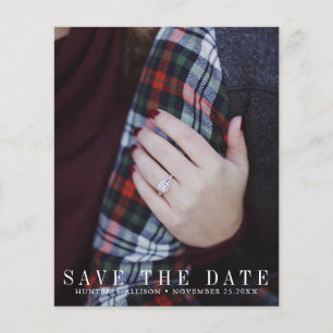 Budget Photo Save the Date Flyer