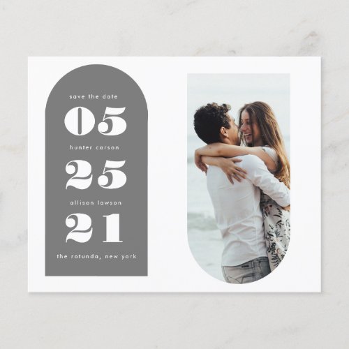 Budget Photo Save the Date Flyer