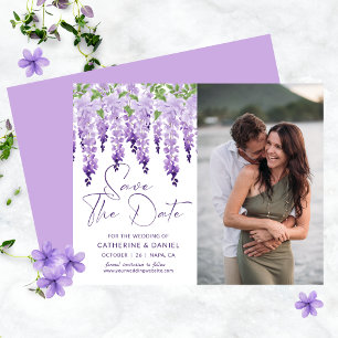 Budget Photo Save The Date Wisteria Wedding