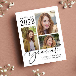 Budget Photo Script Graduation Announcement