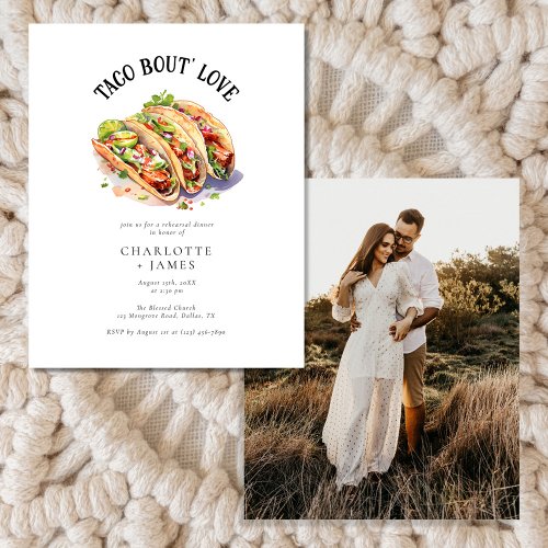 Budget Photo Taco Bout Love Rehearsal Dinner