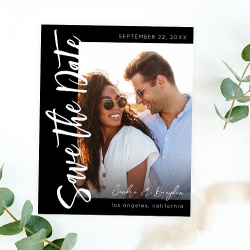 Budget Photo V MOD Chic 5 Save the Date Flyer