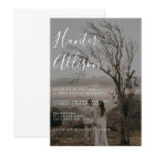 Budget Photo Wedding Invitation Flyer