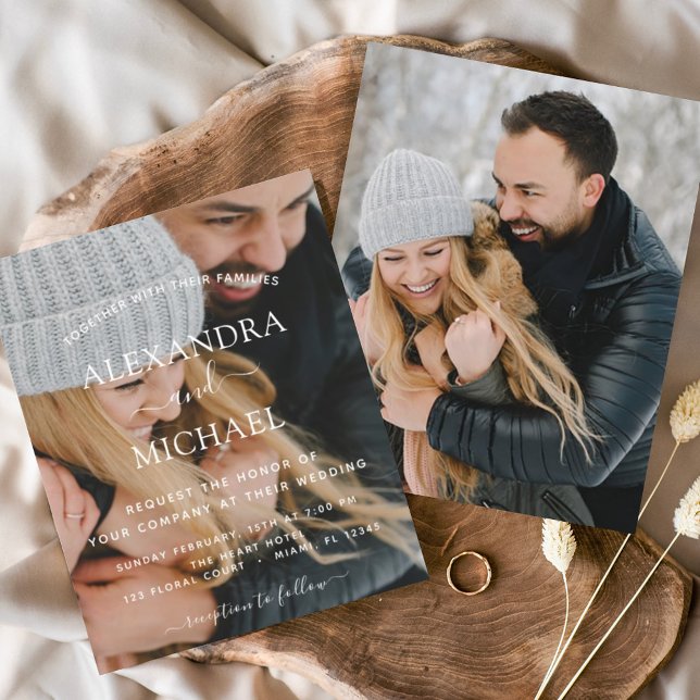 Budget Photo Wedding Invitations (Creator Uploaded)