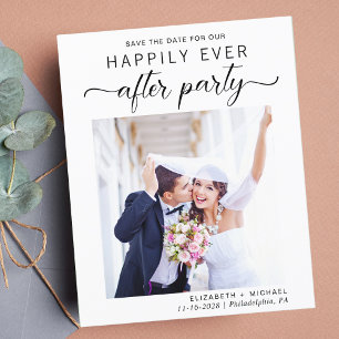 Budget Photo Wedding Reception Save The Date