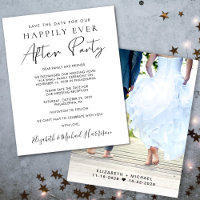 Budget Photo Wedding Reception Save The Date