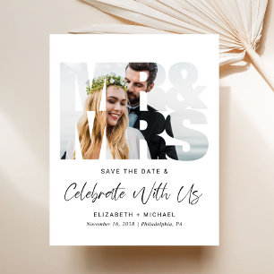 Budget Photo Wedding Reception Save The Date