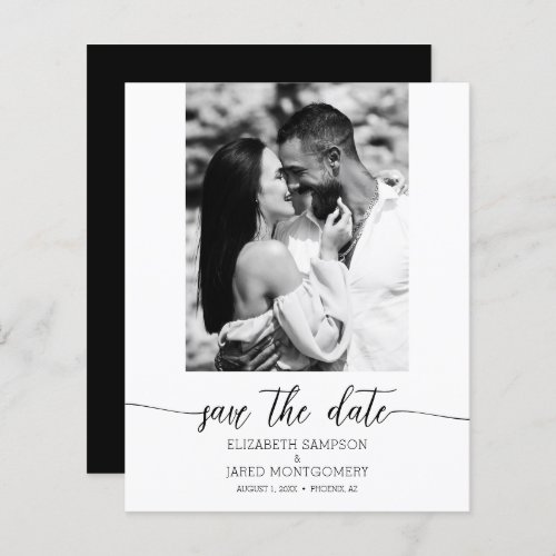 Budget Photo Wedding Save The Date