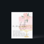 Budget Pink Gold Birthday Cake 90th Party Invite<br><div class="desc">A value for money BUDGET alternative on a smaller size 4.5 x 5.6” semi-gloss 110lbs weight, which is of similar thickness to a postcard (however is not suitable to use as a postcard.). PLEASE NOTE there is ONE invite per sheet. Budget Pink Gold Birthday Cake 90th Party Invitation. The header...</div>