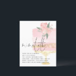 Budget Pink Gold Birthday Cake 90th Party Invite<br><div class="desc">A value for money BUDGET alternative on a smaller size 4.5 x 5.6” semi-gloss 110lbs weight, which is of similar thickness to a postcard (however is not suitable to use as a postcard.). PLEASE NOTE there is ONE invite per sheet. Budget Pink Gold Birthday Cake 90th Party Invitation. The header...</div>