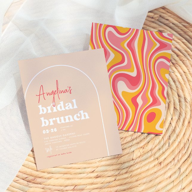 Budget Pink Hippie Boho Arch Brunch Bridal Shower (Creator Uploaded)