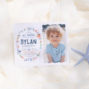 Budget Pirate Under The Sea Boys Photo Birthday