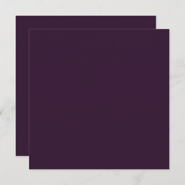 BUDGET PLUM PURPLE Monochrome Template (Front/Back)