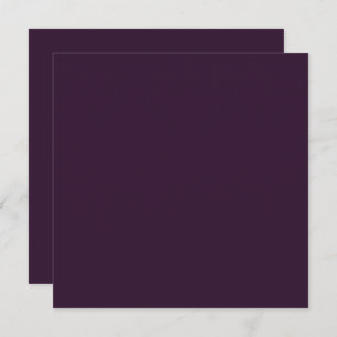BUDGET PLUM PURPLE Monochrome Template