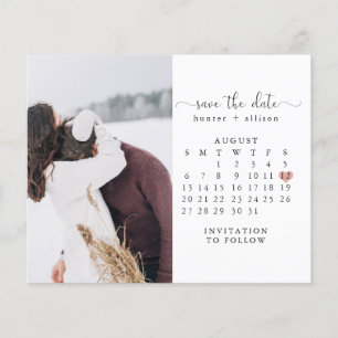 Budget Post Card   Calendar Save the Date Flyer